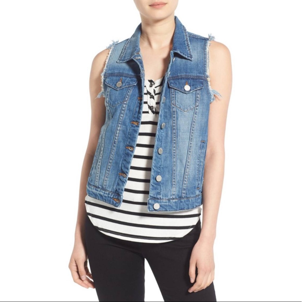 Denim vest by blanknyc - Medium Wash